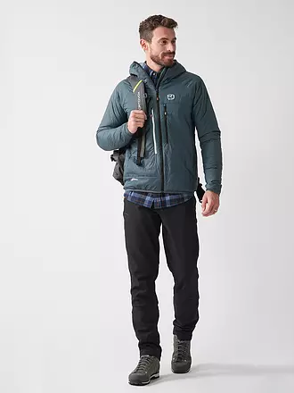 ORTOVOX | Isojacke Piz Boé Swisswool pour homme | petrol